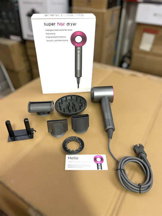 Imported 1600W Leafless Hair Dryer Set