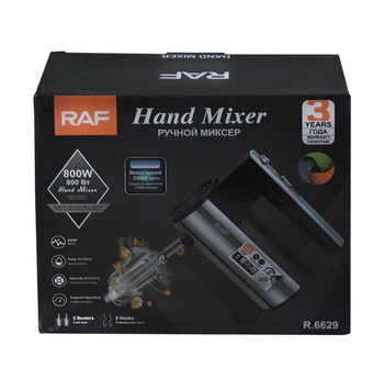 RAF Hand Mixer And Beater with 5 Modes