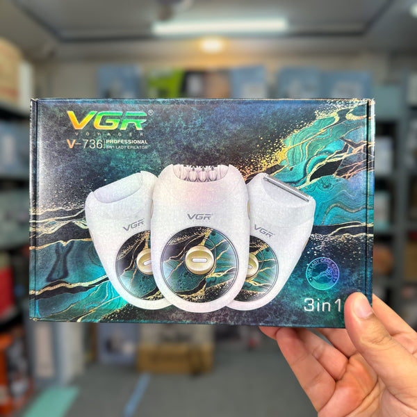VGR - Epilator Set ( 3 in 1 )