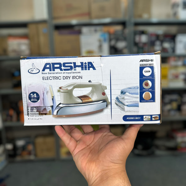 Lot Imported Arshia 1200W Dry Iron