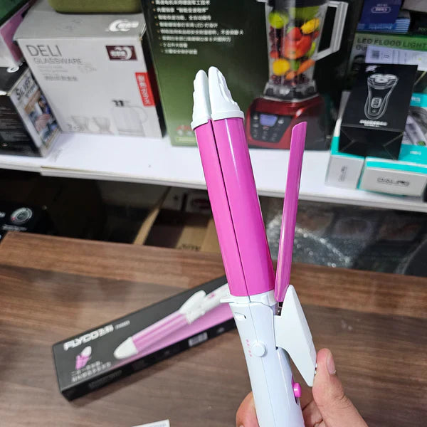 Flyco 2-in-1 Hair Straightner & Roller