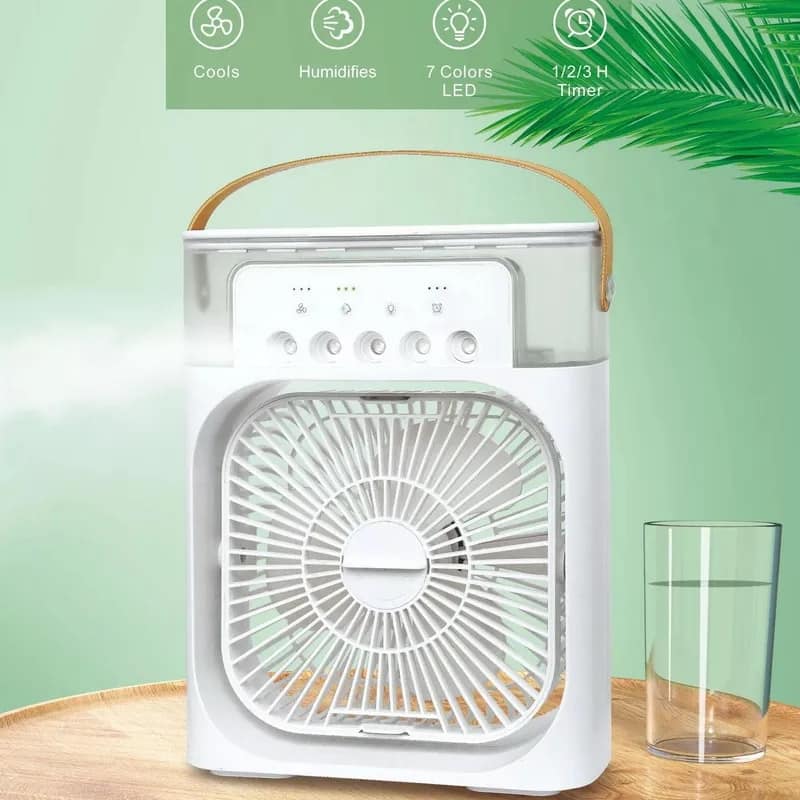 Electric Portable Mini Cooler And Fan
