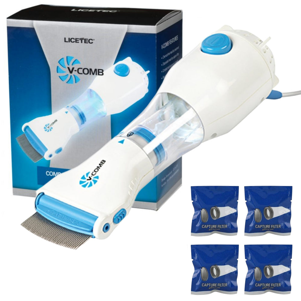 V Comb Electric Lice Removal Machine