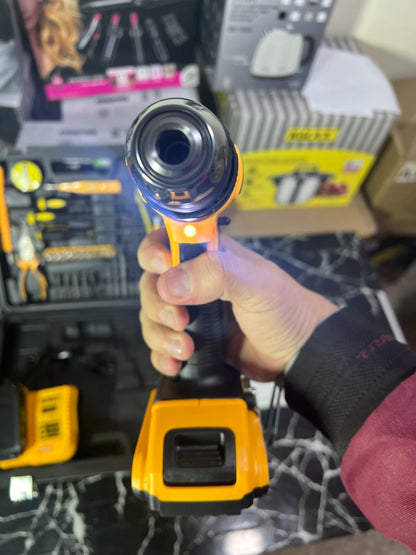 Dewalt 48v Drill machine set with full toolkit