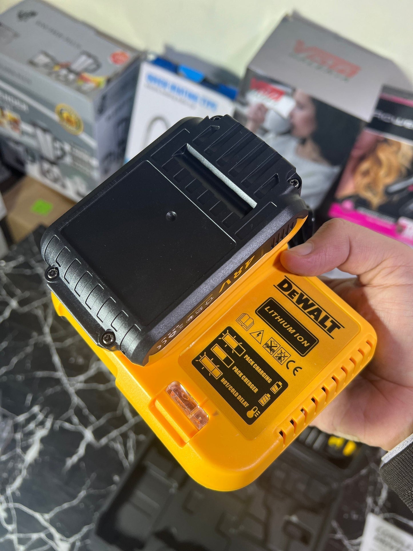 Dewalt 48v Drill machine set with full toolkit