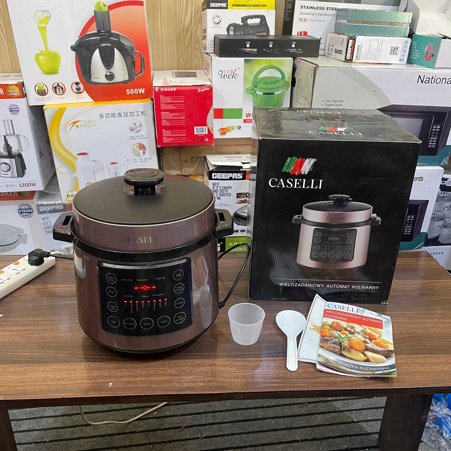 ITALIAN AUTOMAT electric PRESSURE COOKER 5L