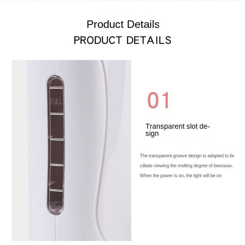 Depilatory Wax Heater Roll On