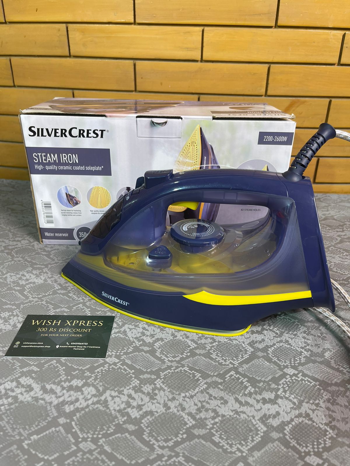 Original Silver Crest Steam Iron