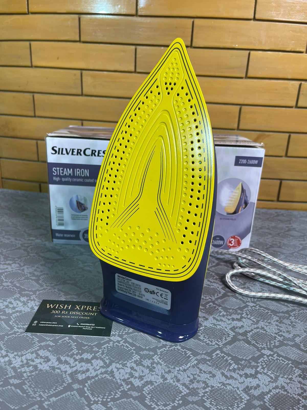 Original Silver Crest Steam Iron