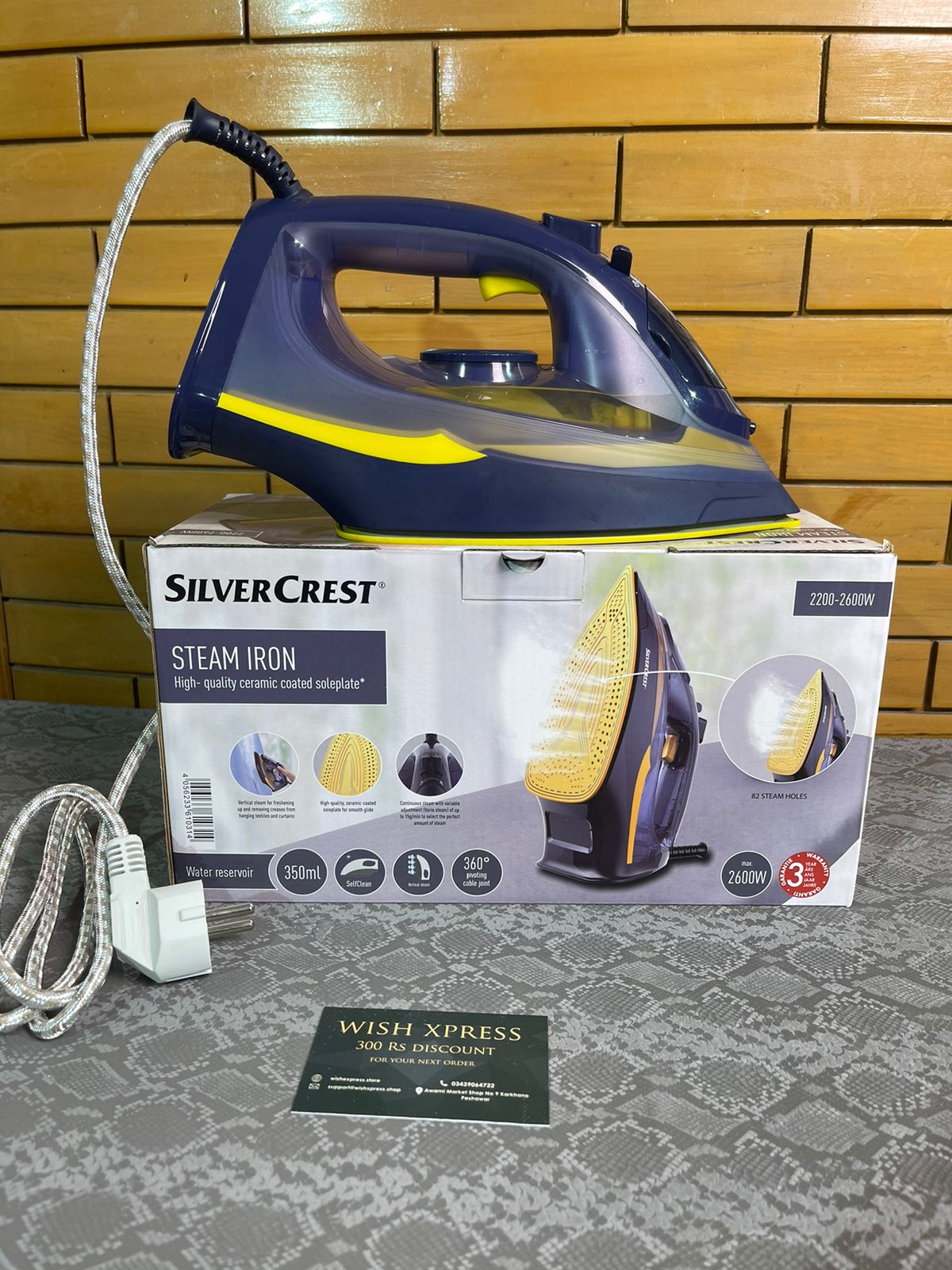 Original Silver Crest Steam Iron