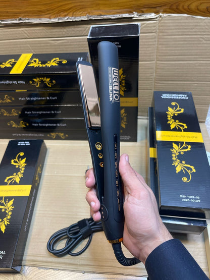 Well 10 Professional Blink Hair Straightner