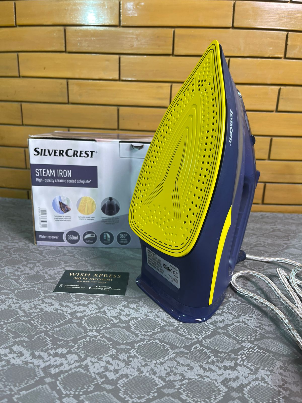 Original Silver Crest Steam Iron