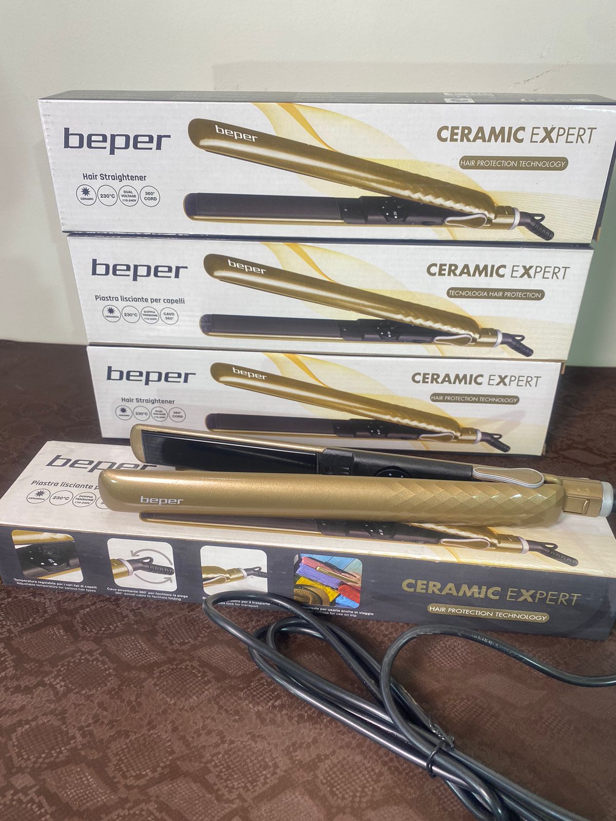 BEPER Hair Straightener 2 in 1