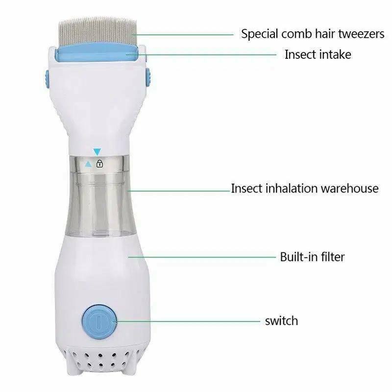 V Comb Electric  Lice Removal Machine