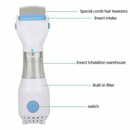 V Comb Electric  Lice Removal Machine