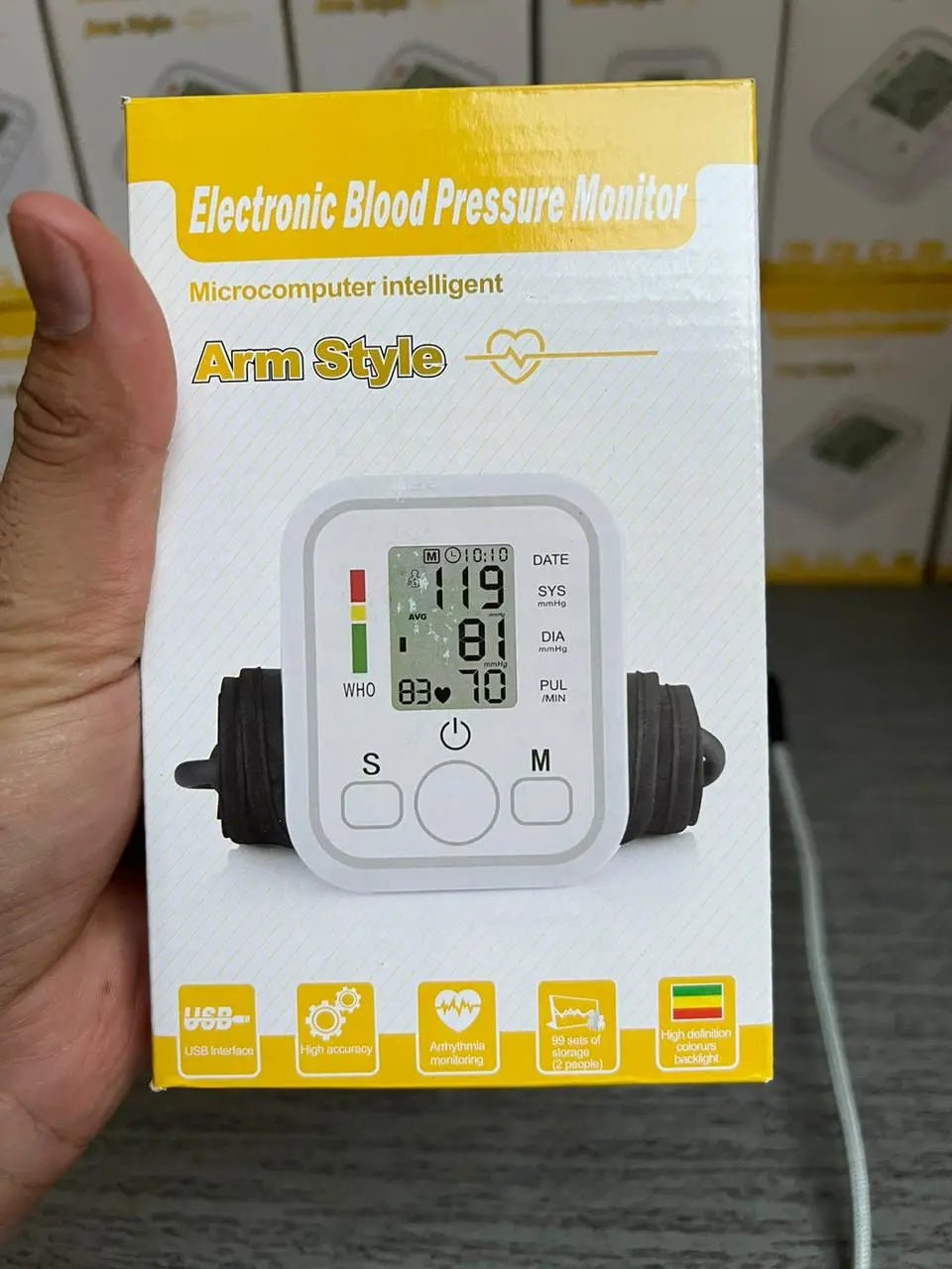 Automatic Digital Monitor BP Machine