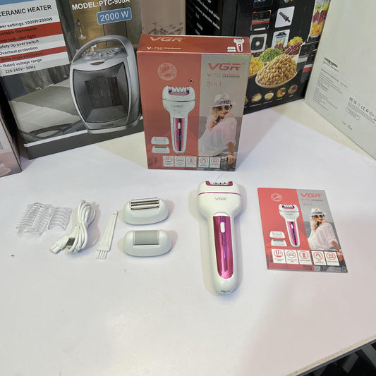 VGR 3-in-1   Lot Imported Epilator Set V-732