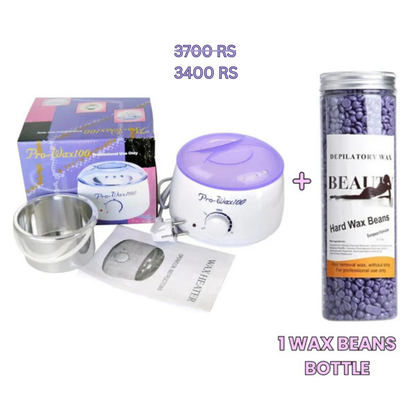 Complete Pro Wax Kit for Total Body Hair Removal