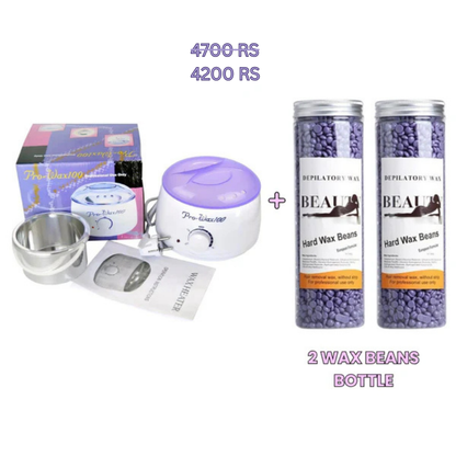 Complete Pro Wax Kit for Total Body Hair Removal