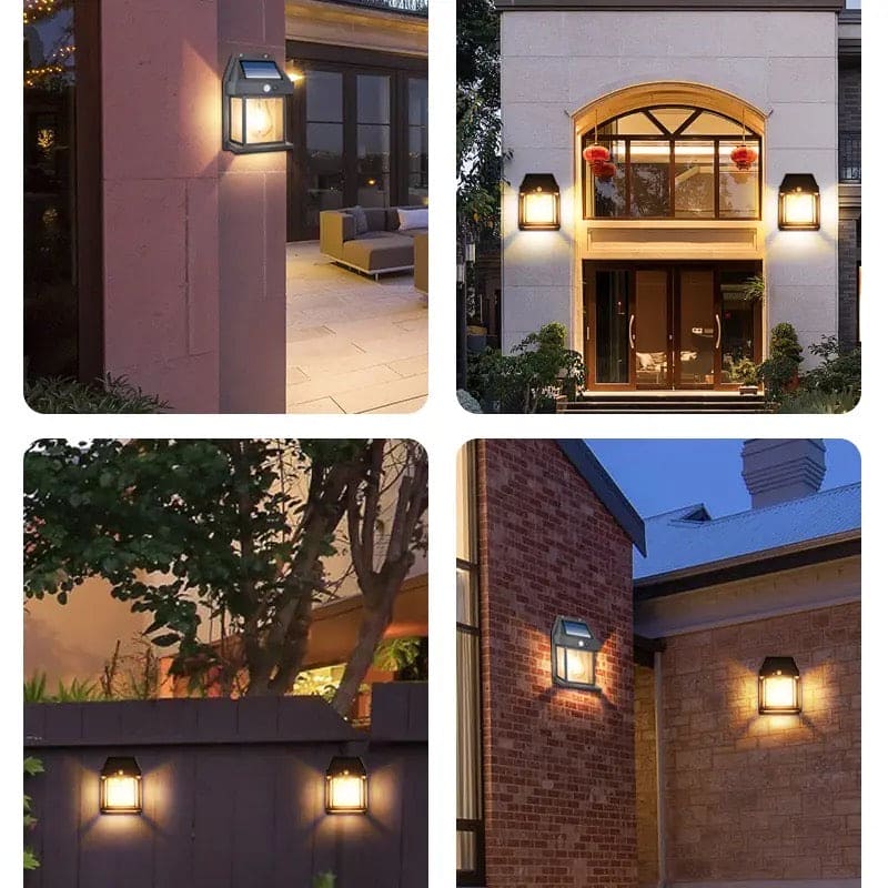 LED Solar Wall Lamp– Outdoor Waterproof Garden Light | Solar Stair & Fence Lamp