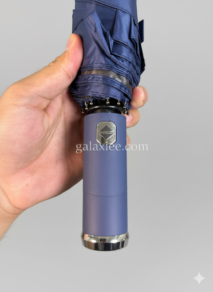 Automatic Folding Umbrella with Built-in LED Light | One-Touch Open/Close | Windproof & Travel-Friendly