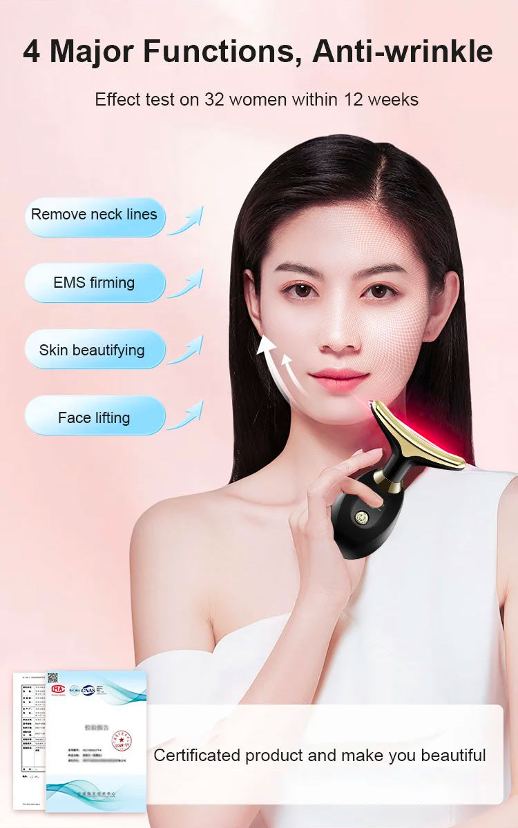 Skin lifting & firming massage beauty device