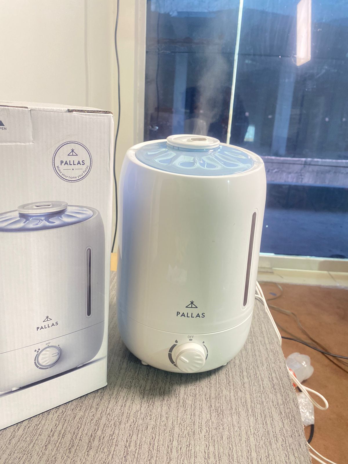 PALLAS Ultra Sonic Humidifier Lot Imported 5L