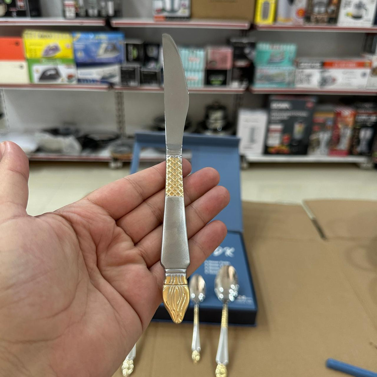 KDK 24pcs Stainless Steel Cutlery Set