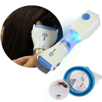 V Comb Electric Lice Removal Machine