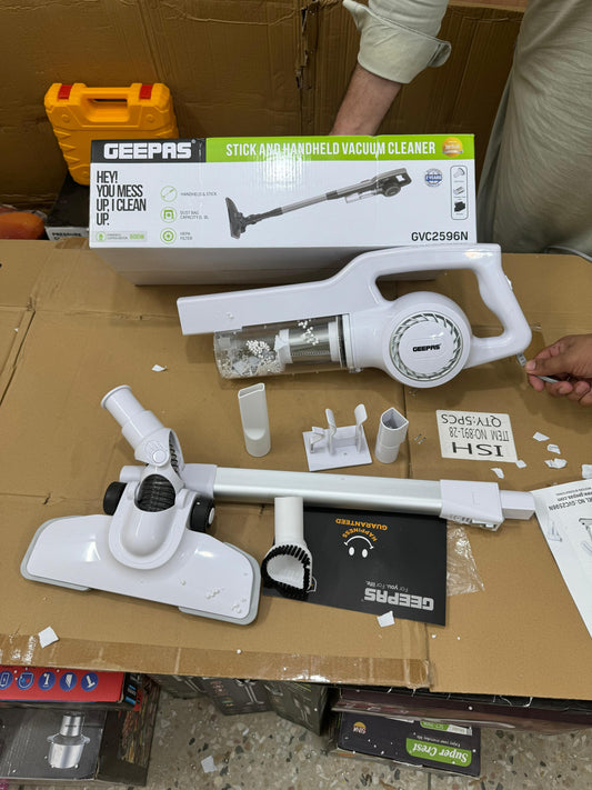 Geepas Stick & Handheld Vacuum Cleaner 2596