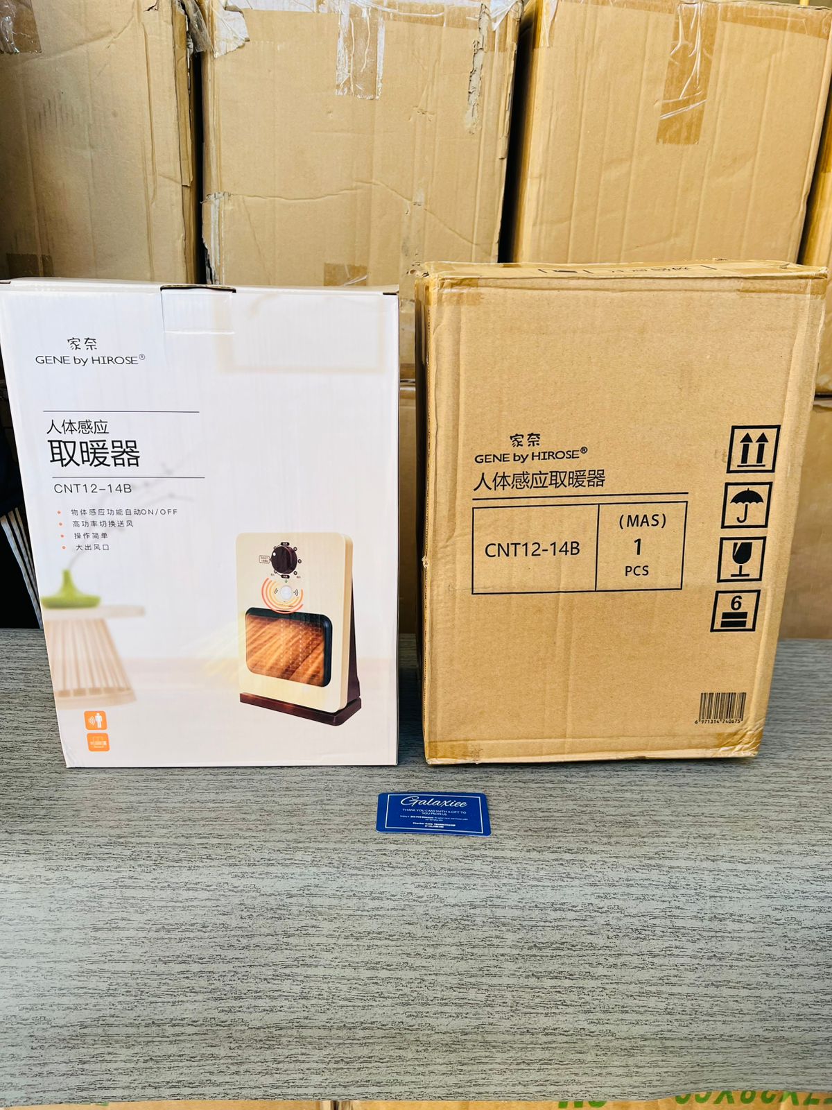GENE by HIROSE JAPANESE ELECTRIC HEATER WITH HUMAN SENSOR