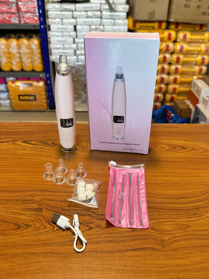 Acne Pore Cleaner & Black Head Remover With Cleaning Tools