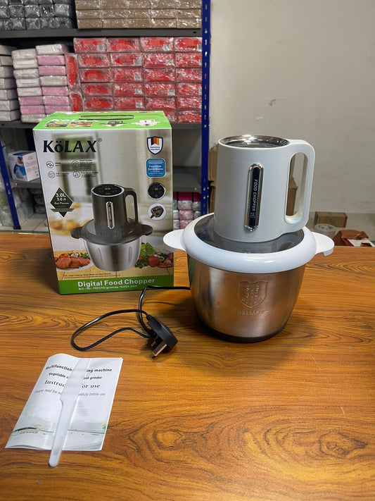 Kolax Digital Food Chopper With 3L Capacity