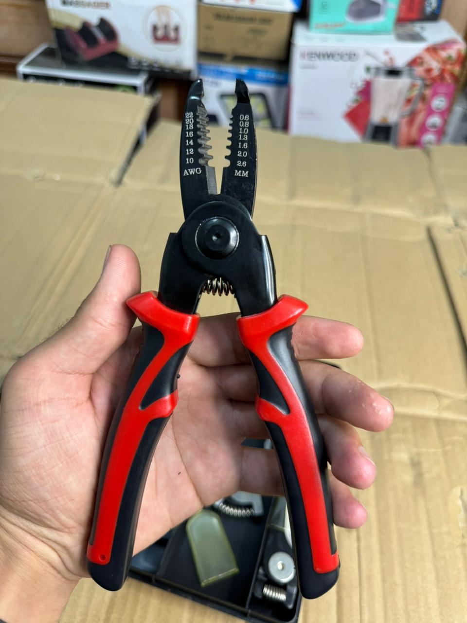 5 in 1 Multifunctional Pliers Interchangeable Head Set Steel Wire Pliers Set
