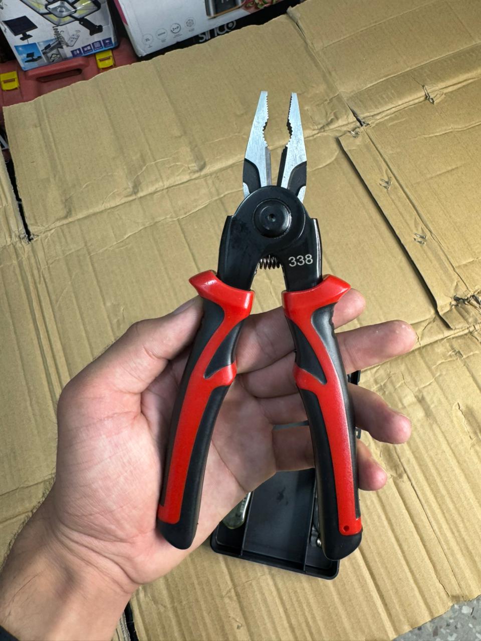 5 in 1 Multifunctional Pliers Interchangeable Head Set Steel Wire Pliers Set