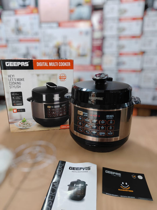 GEEPAS Digital multi electric Pressure cooker 35052