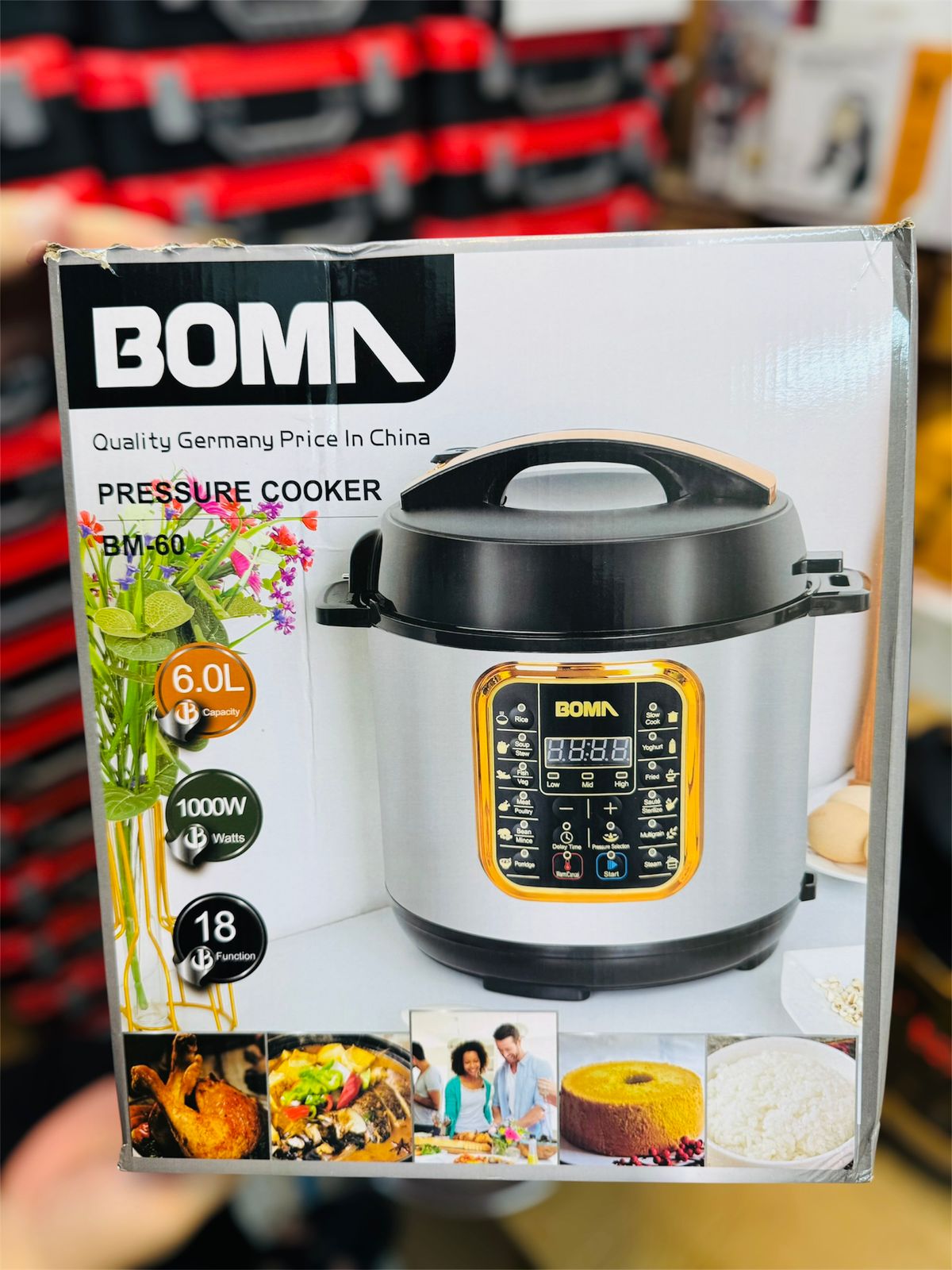 BOMA Germany  3-in-1 electric Pressure Cooker