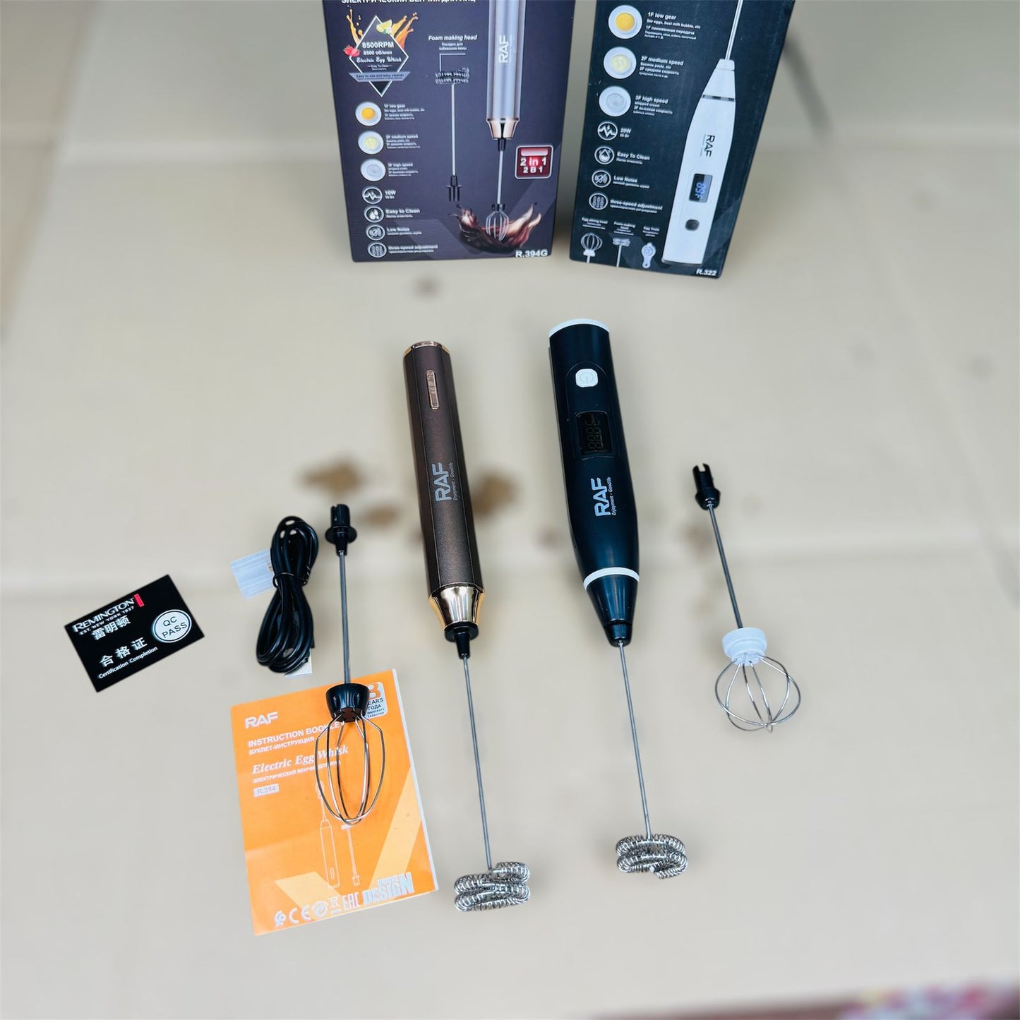 Raf 3 in 1 milk coffee Frother and egg whisker (Coffee beater)