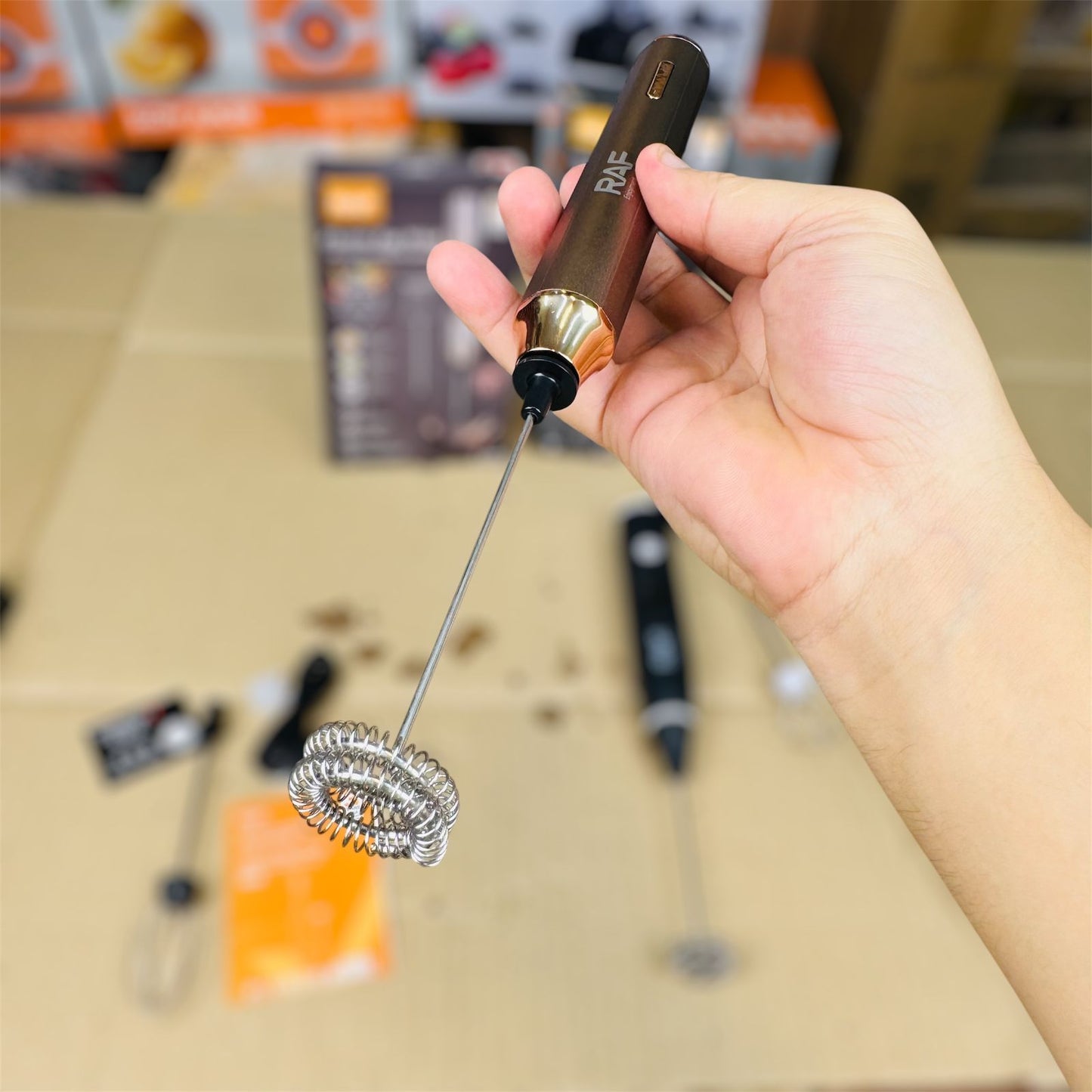 Raf 3 in 1 milk coffee Frother and egg whisker (Coffee beater)