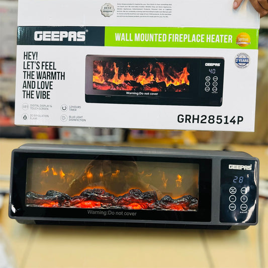 geepas  3D flame touch display blower wall heater GRH28514P