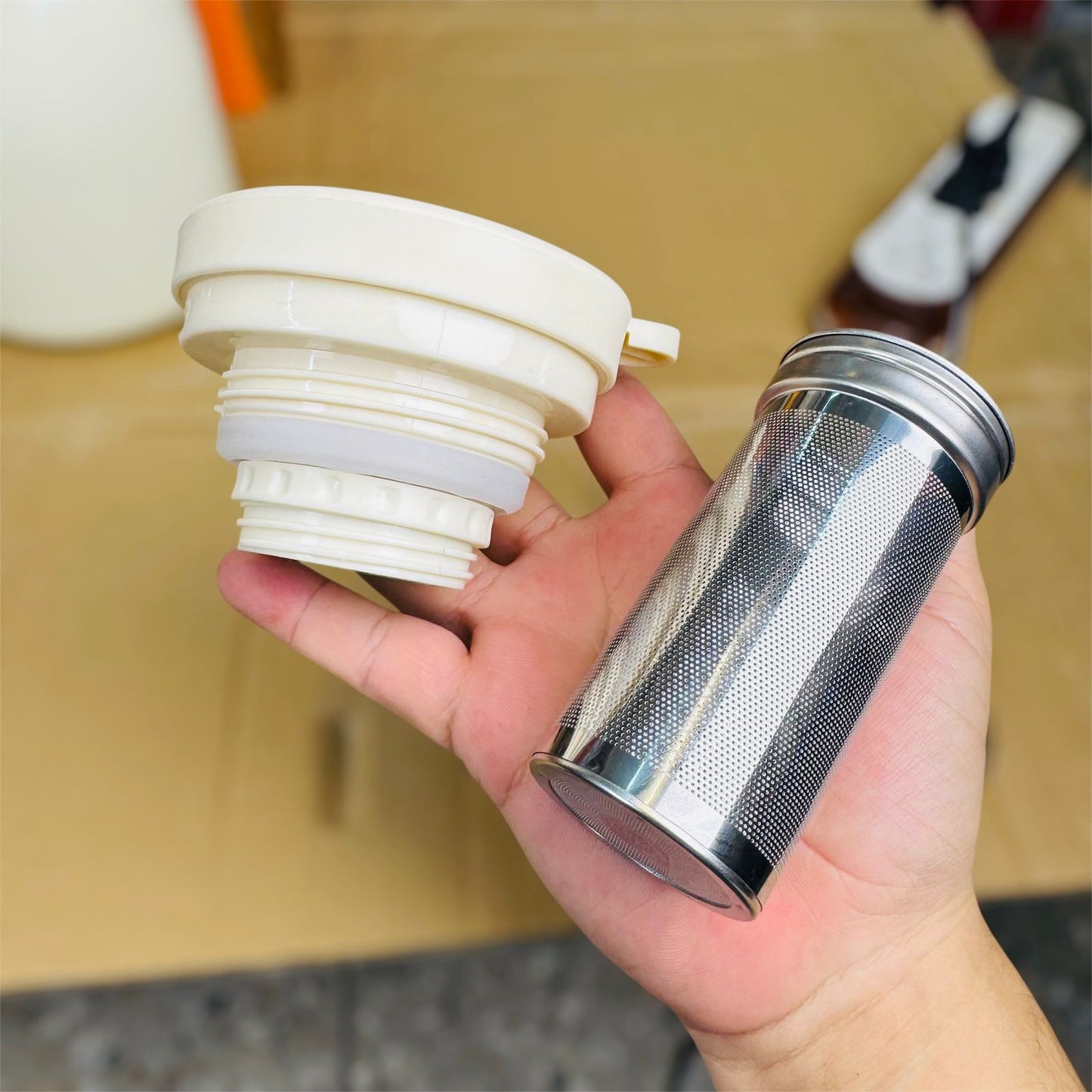 Korean lot stainless steel 1600ml thermos ( flask )