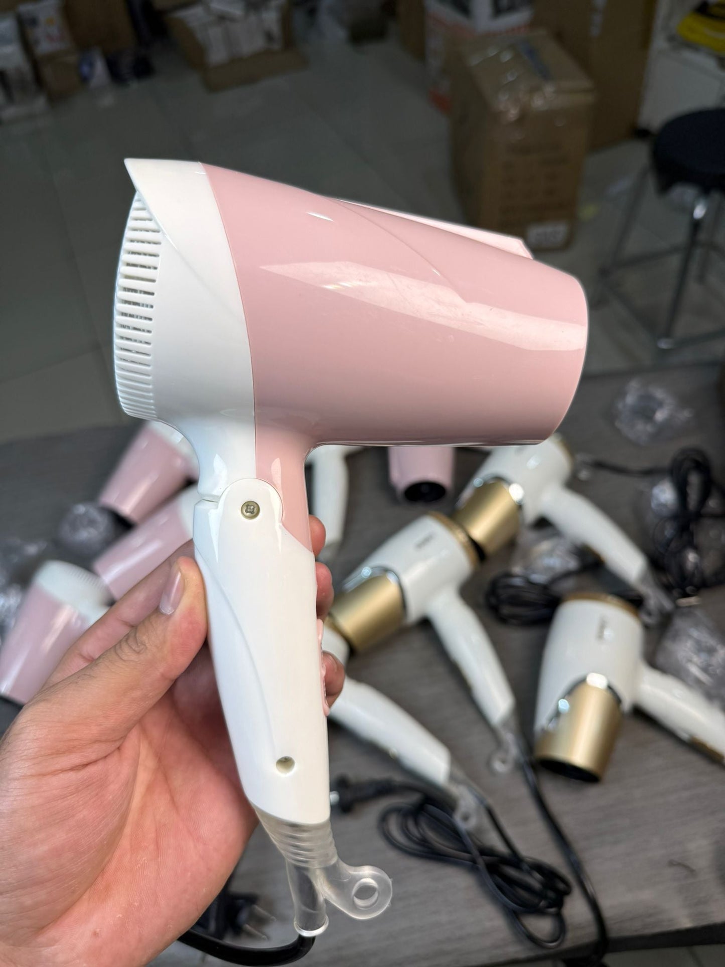 Pro Hair Dryer – Imported Lot with 1 Nozzle