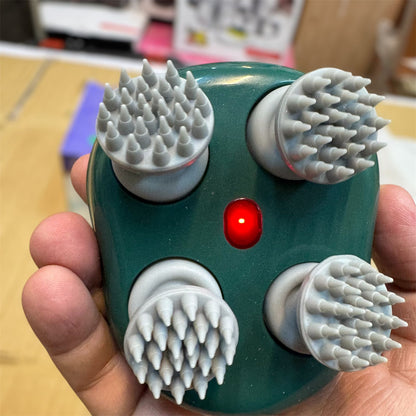 4 head smart scalp massager