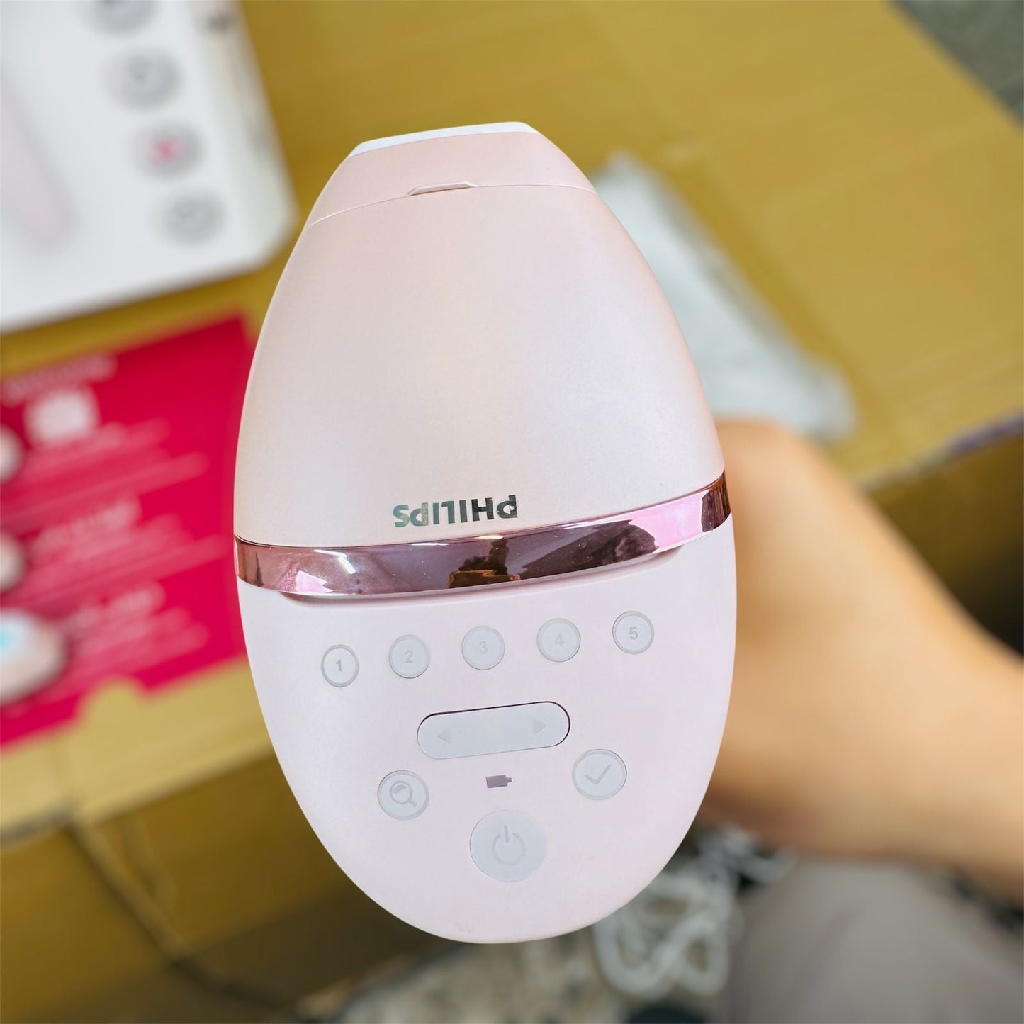 Philips lumea  9900 series ipl hair removal (electric)