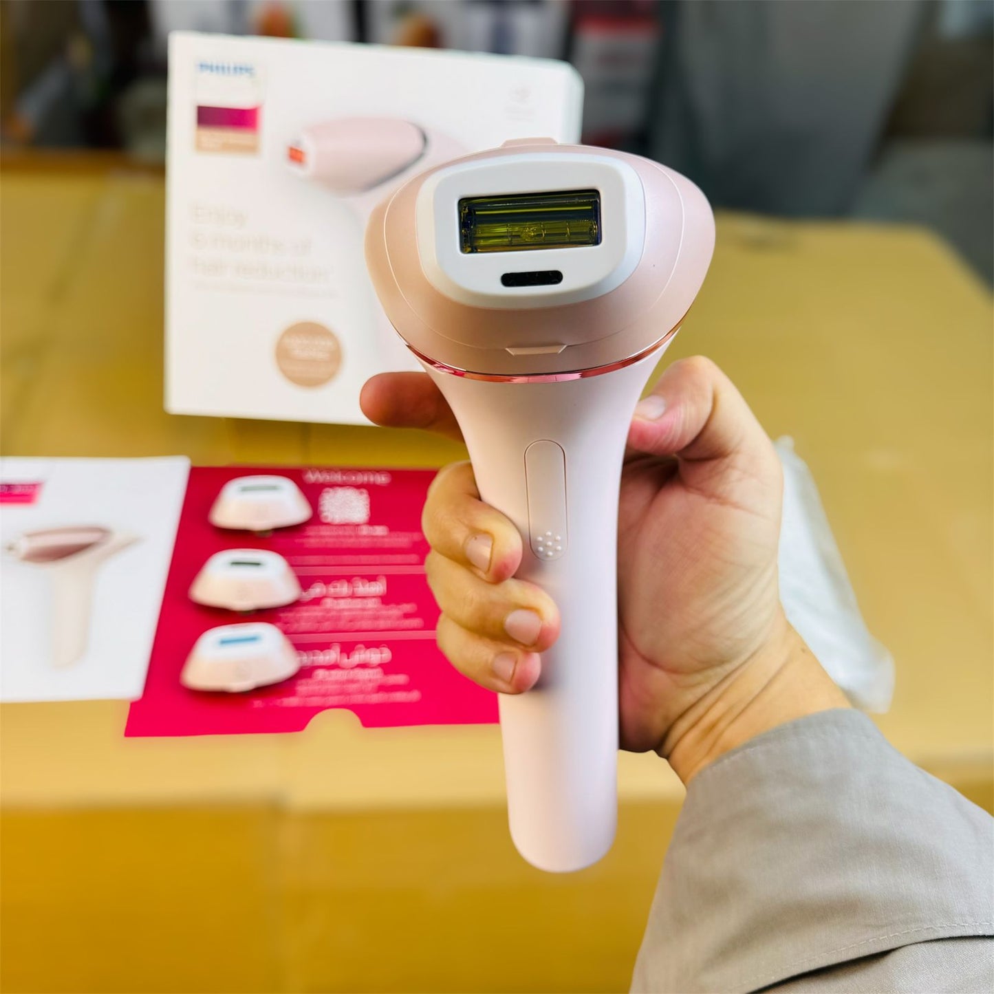 Philips lumea  9900 series ipl hair removal (electric)