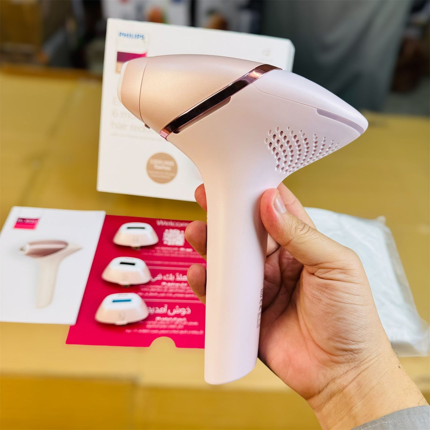 Philips lumea  9900 series ipl hair removal (electric)