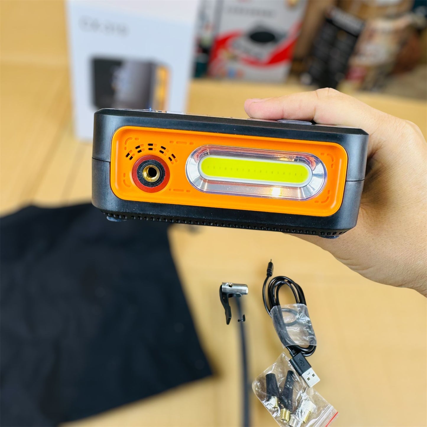 2 in 1 Jump Starter and Tire Inflator