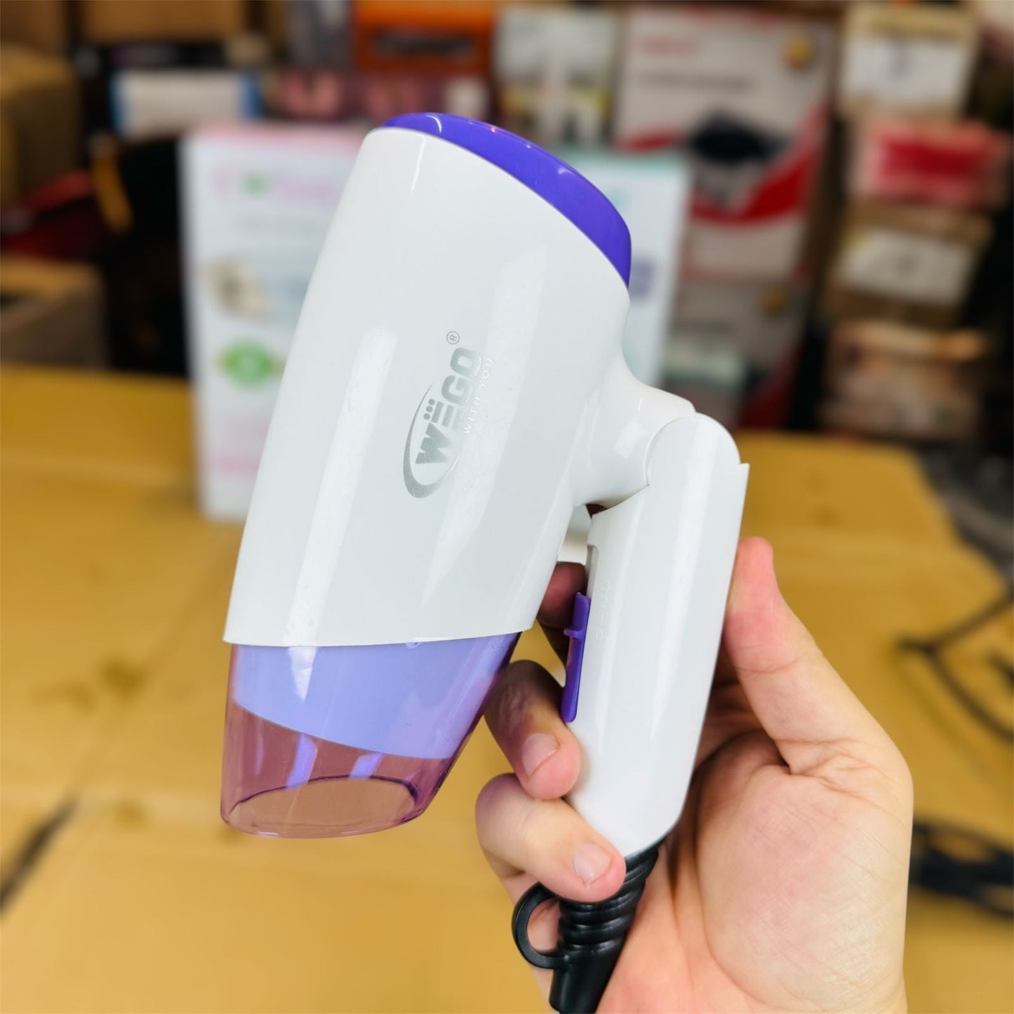 WEGO fordable hair dryer