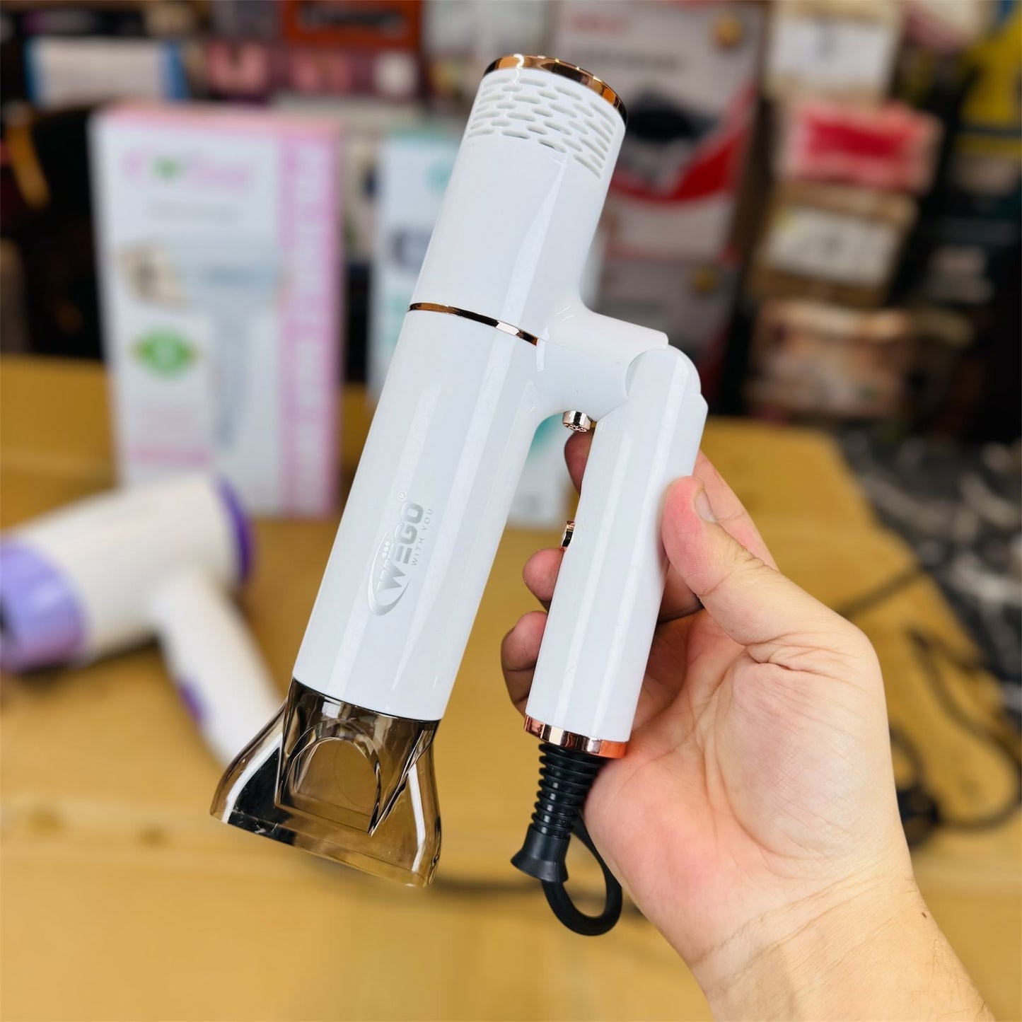 WEGO fordable hair dryer