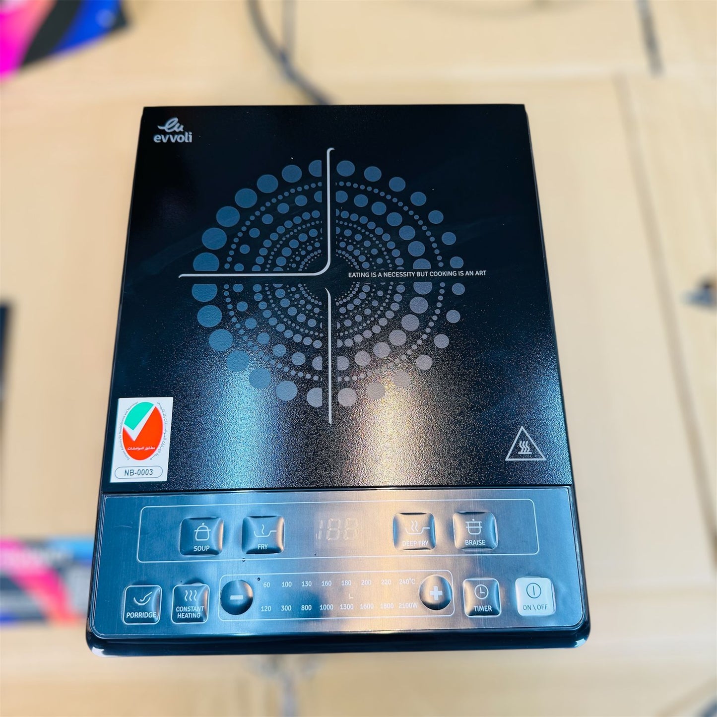 Evvoli Induction cooker  model EVKA-IH106S